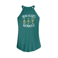 Womens X-Small Teal Tank Top