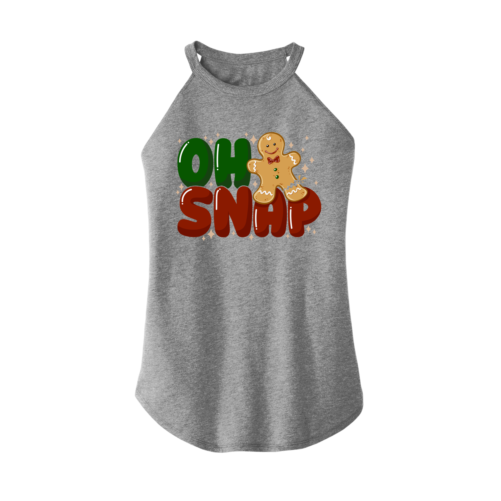 Womens X-Small Grey Rocker Tank Top