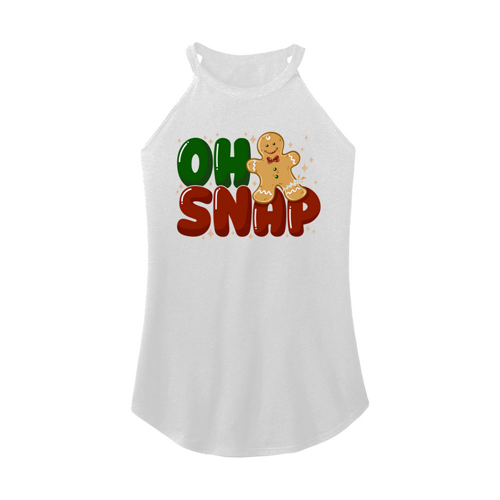 Womens X-Small White Rocker Tank Top