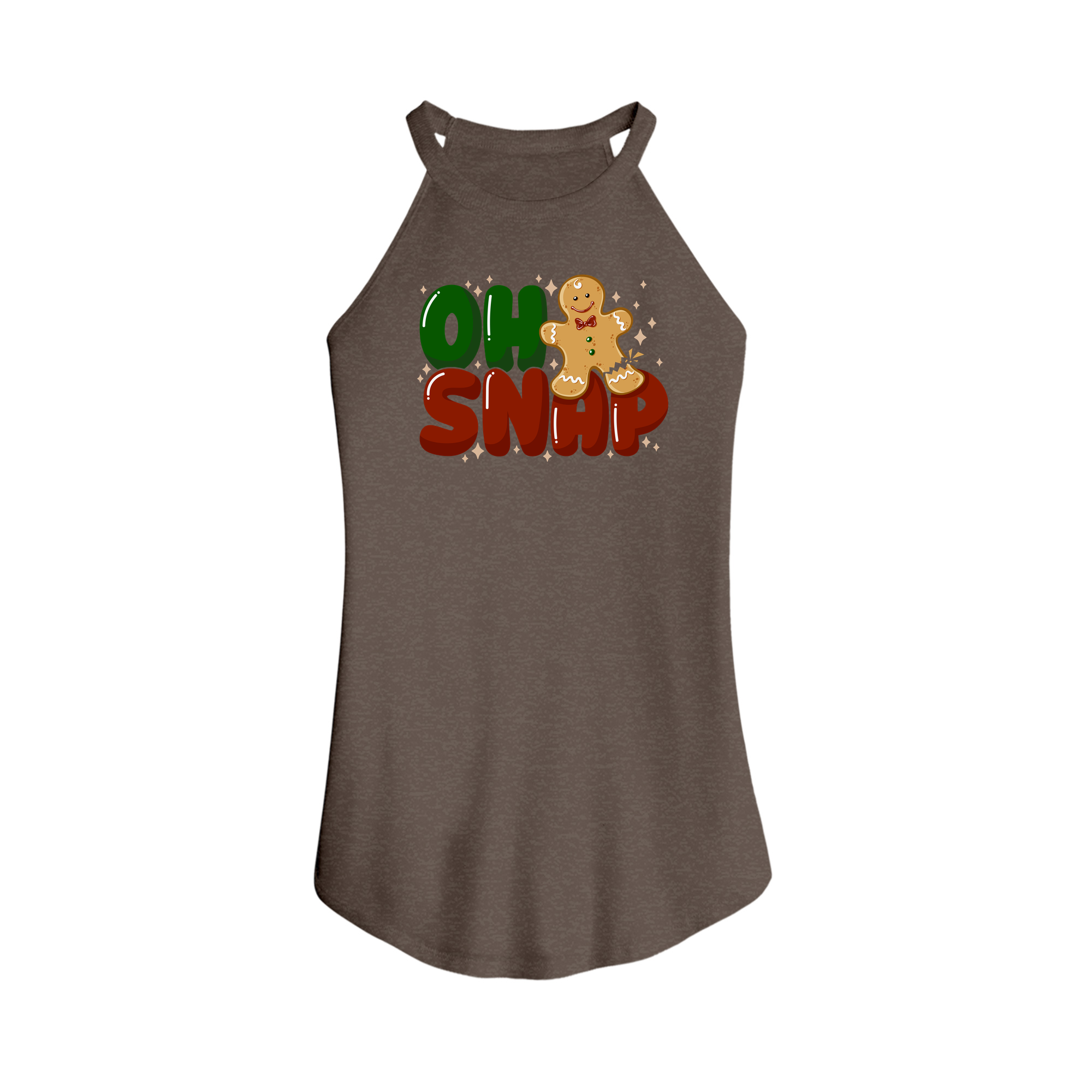 Womens X-Small Brown Tank Top