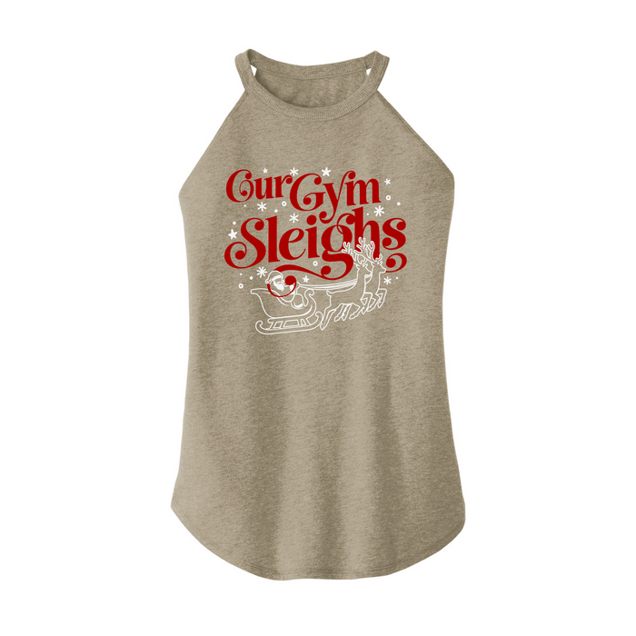 Womens X-Small Sand Rocker Tank Top