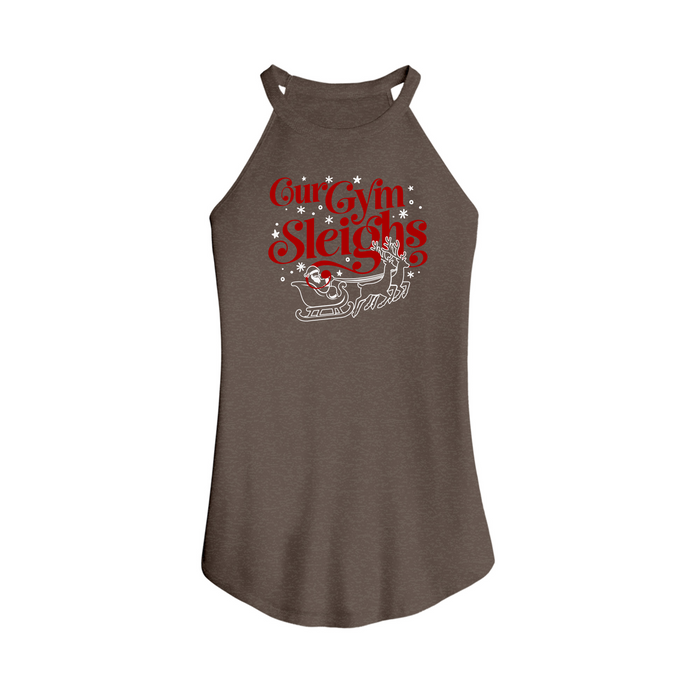 Womens X-Small Brown Tank Top