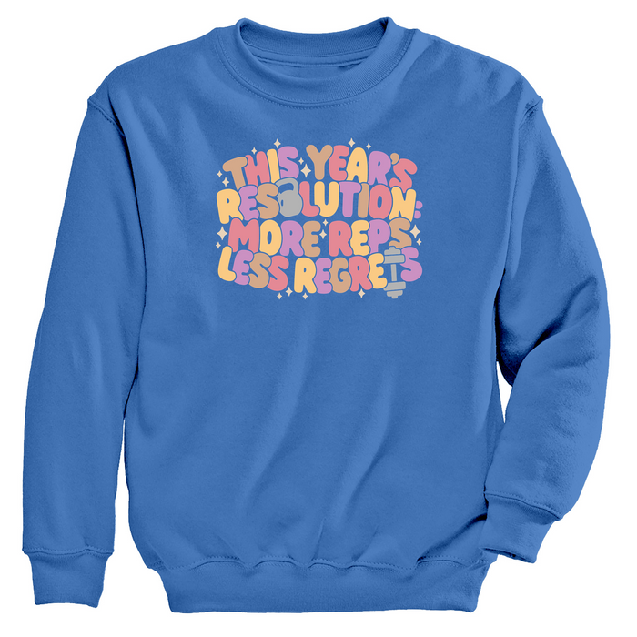 Womens Small Bright Blue Style_Crewneck