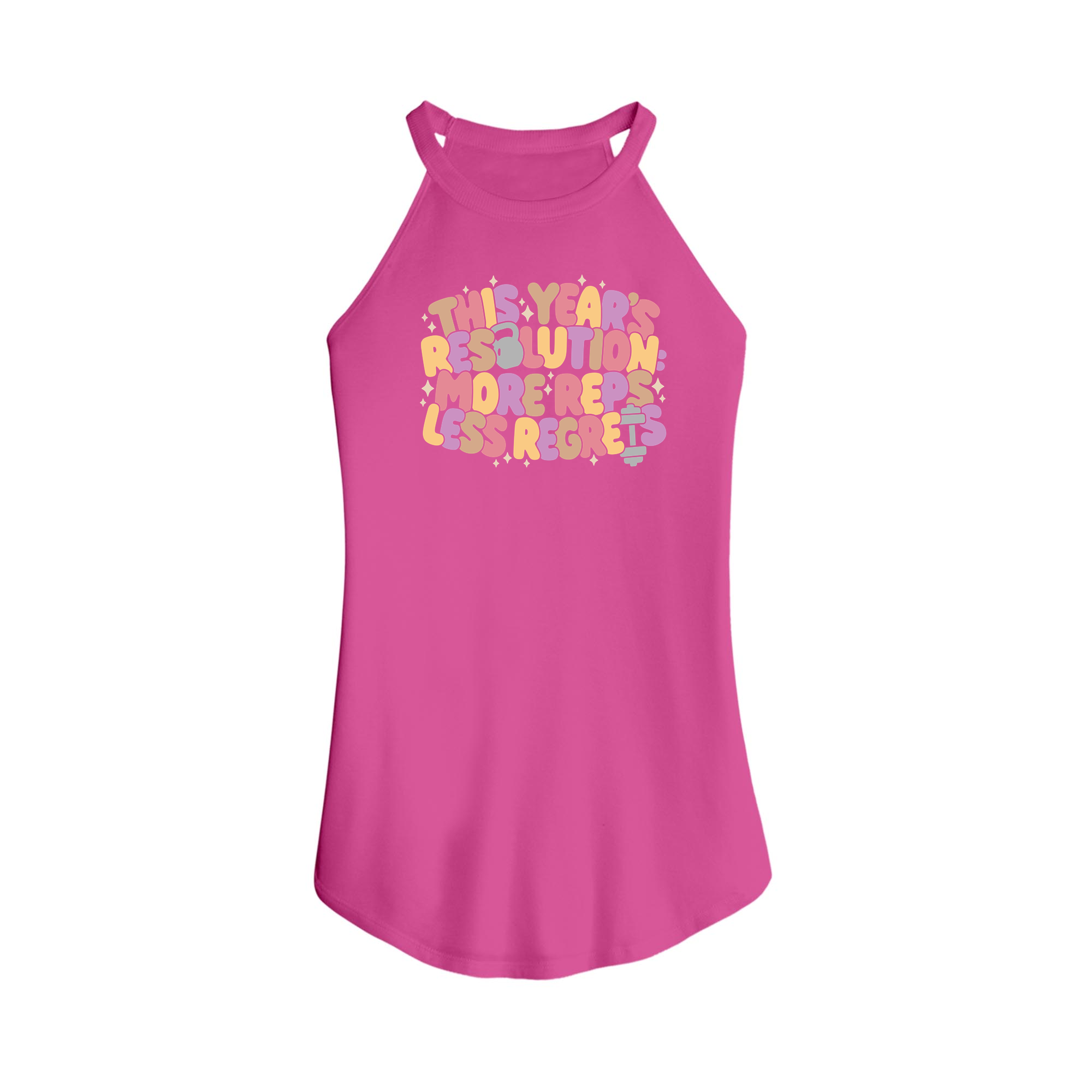 Womens X-Small Fuchsia Tank Top