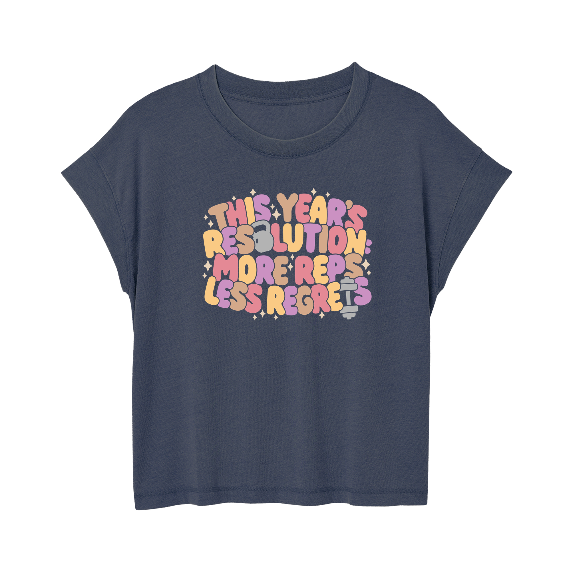 Womens Small Navy Style_T-Shirt