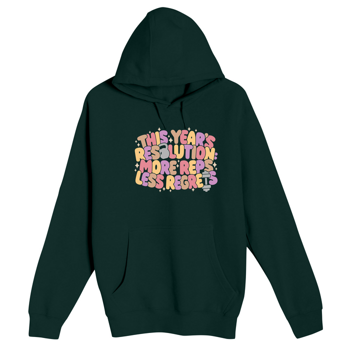 Unisex Small Sport Green Pullover Hooded Sweatshirt