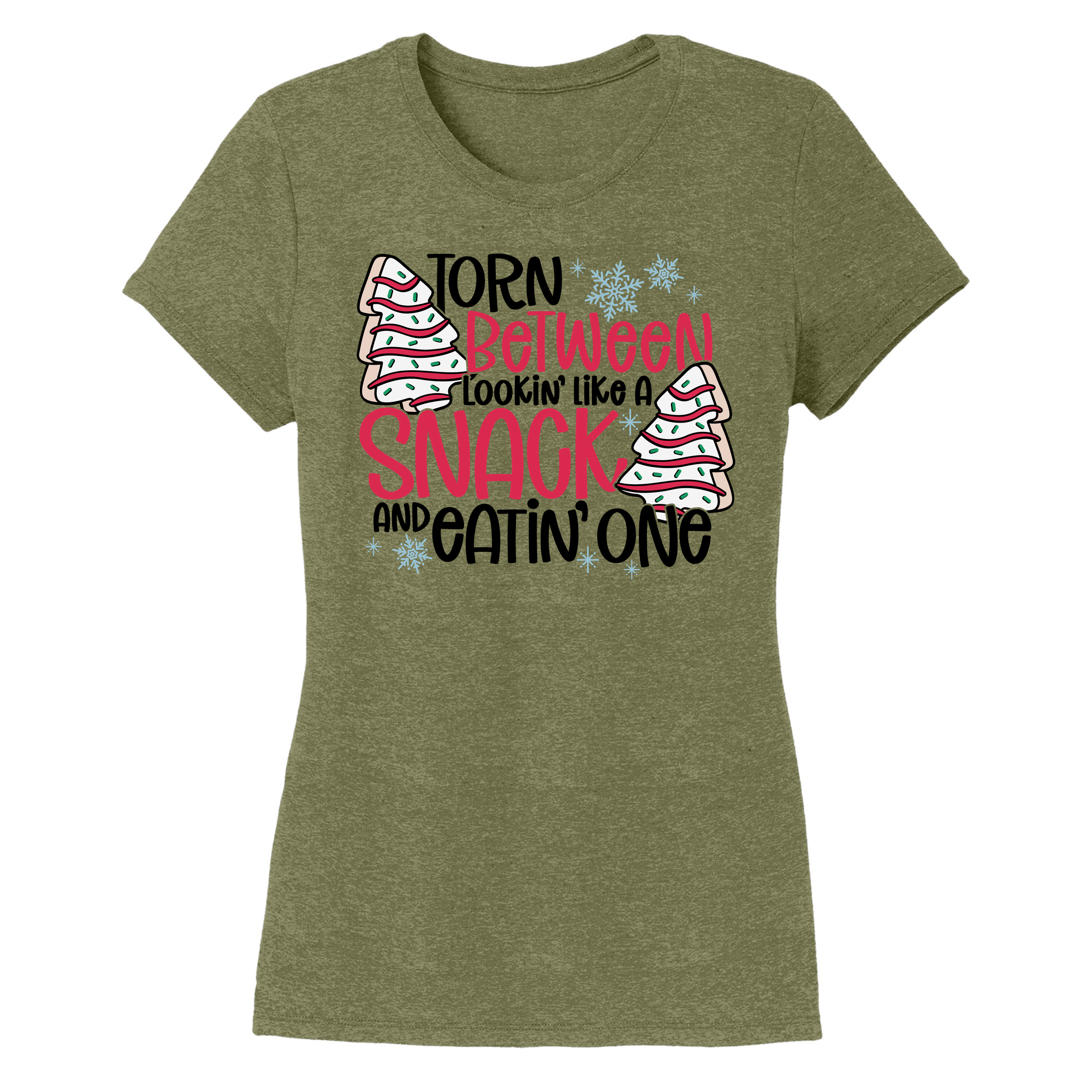 Womens X-Small Military Green Style_T-Shirt