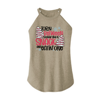 Womens X-Small Sand Rocker Tank Top