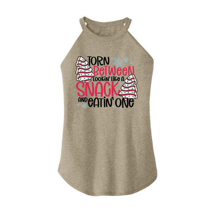 Womens X-Small Sand Rocker Tank Top
