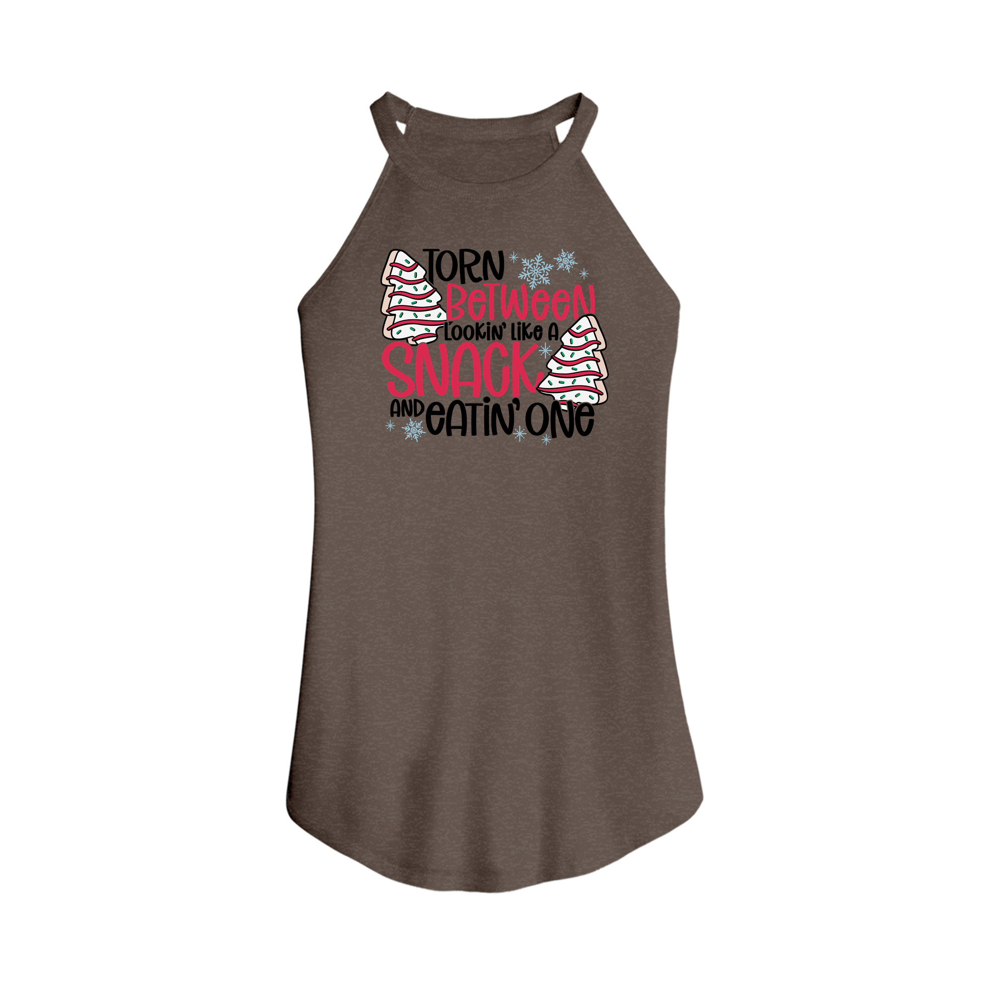 Womens X-Small Brown Tank Top