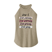 Womens X-Small Sand Rocker Tank Top