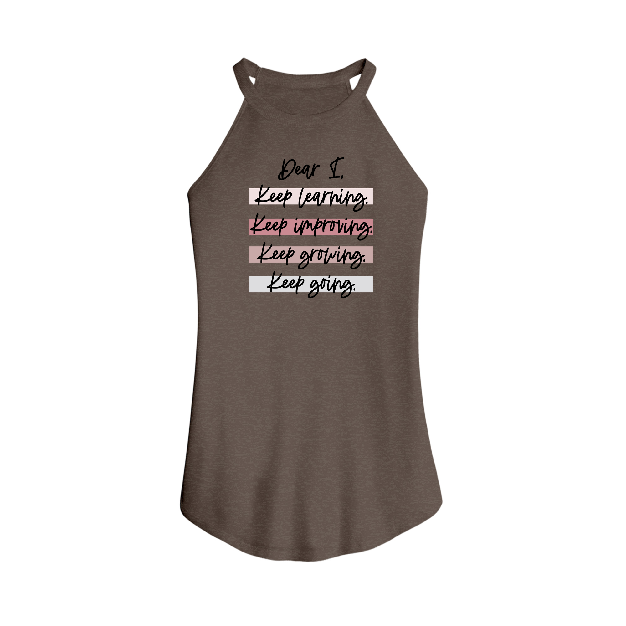 Womens X-Small Brown Tank Top