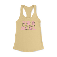 Womens X-Small Yellow Style_Tank Top