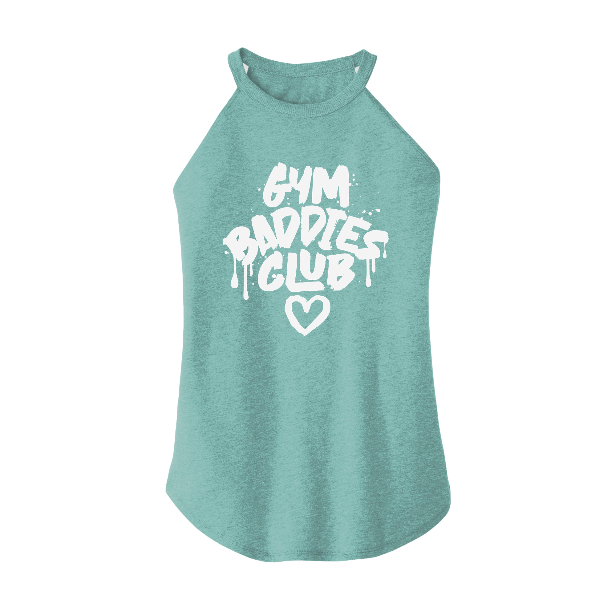 Womens X-Small Teal Rocker Tank Top