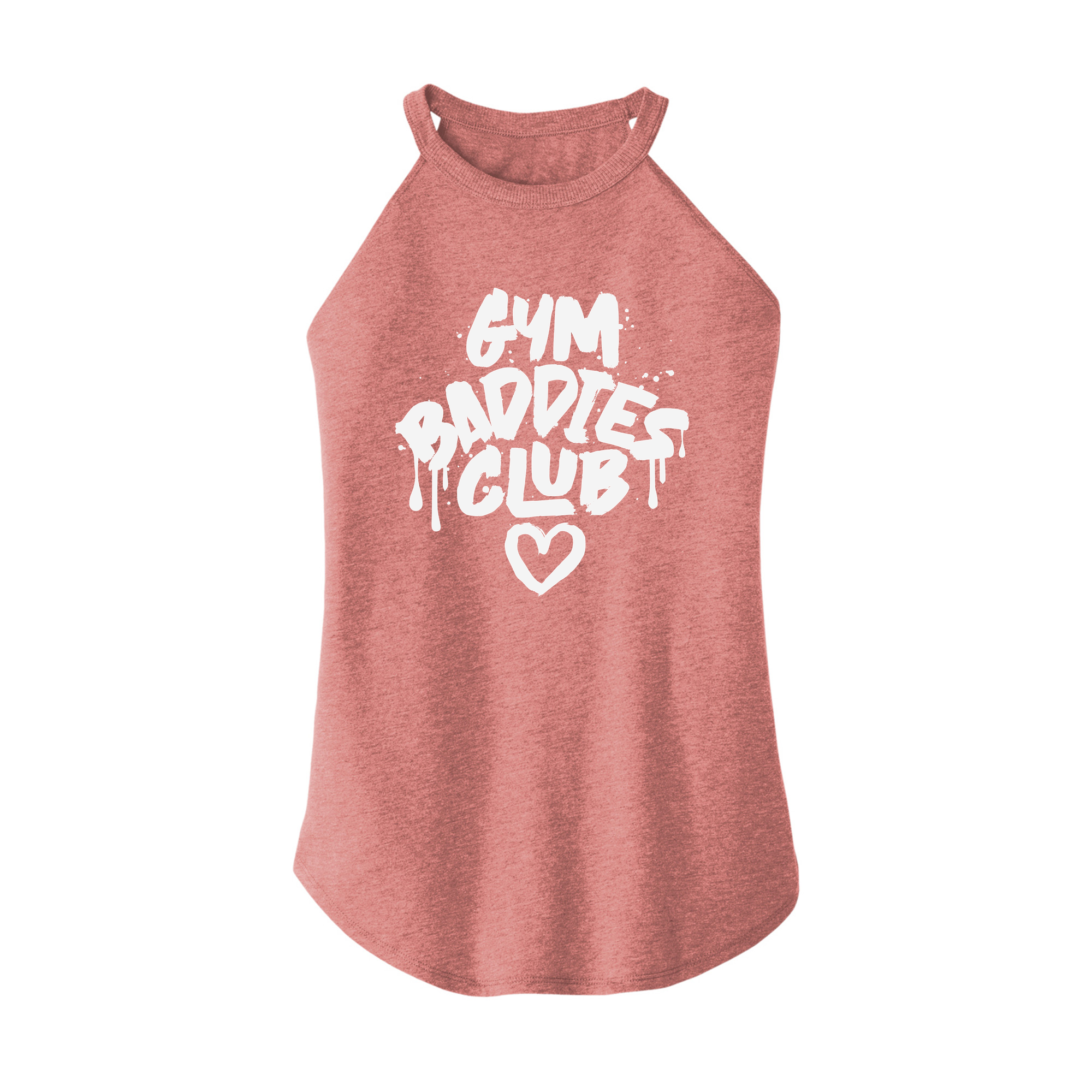 Womens X-Small Light Pink Rocker Tank Top