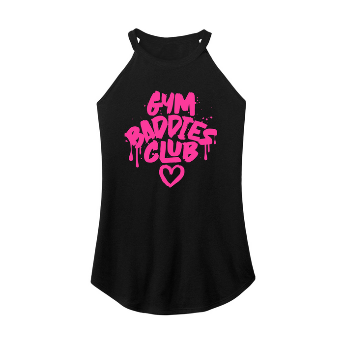 Womens X-Small Black Rocker Tank Top