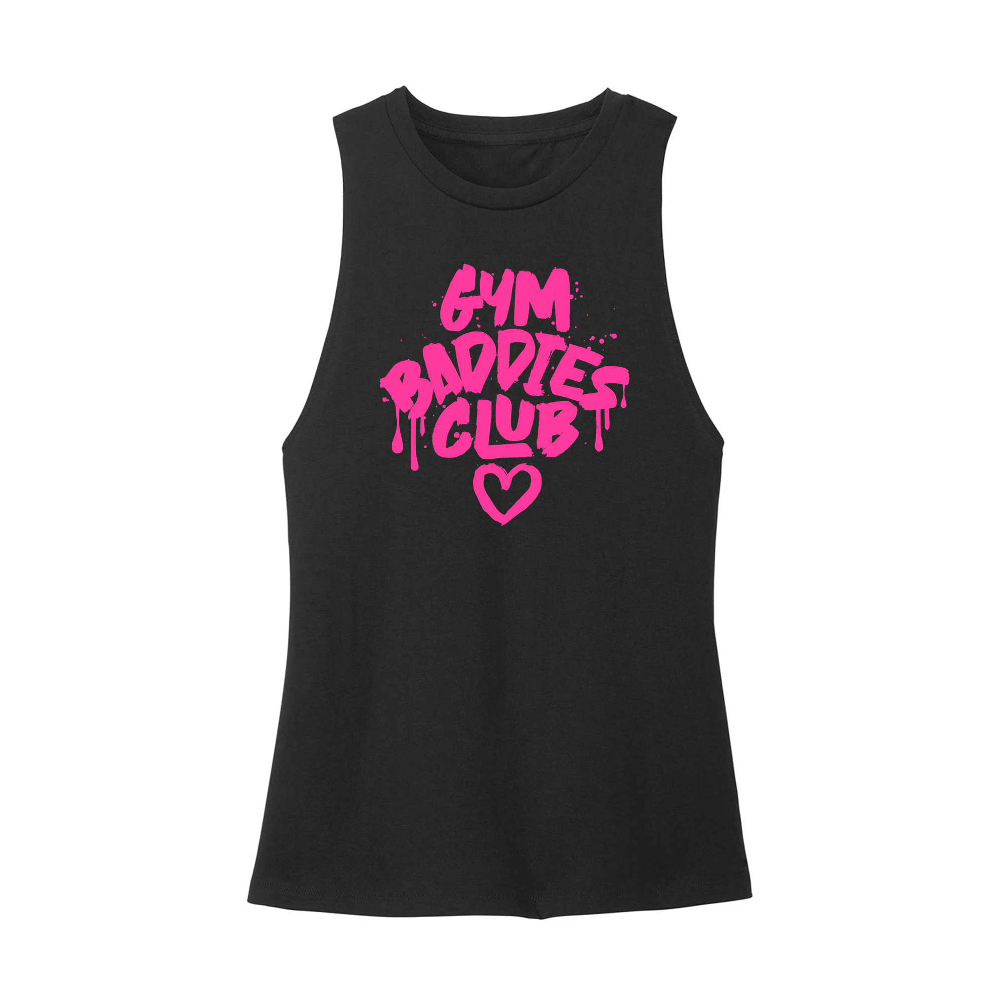 Womens X-Small Black Muscle Tank