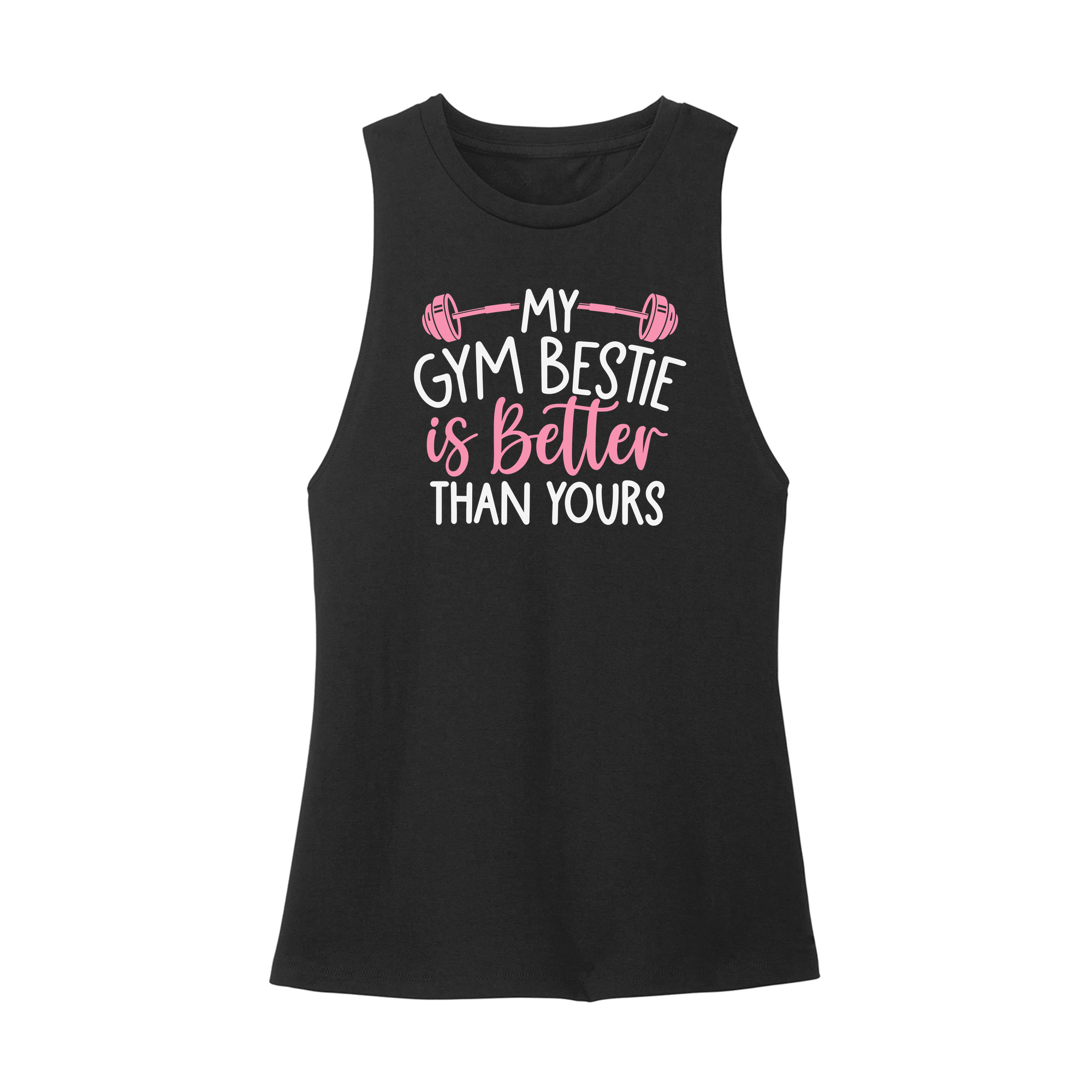 Womens X-Small Black Muscle Tank