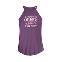 Womens X-Small Burgundy Tank Top