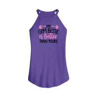 Womens X-Small Purple Tank Top