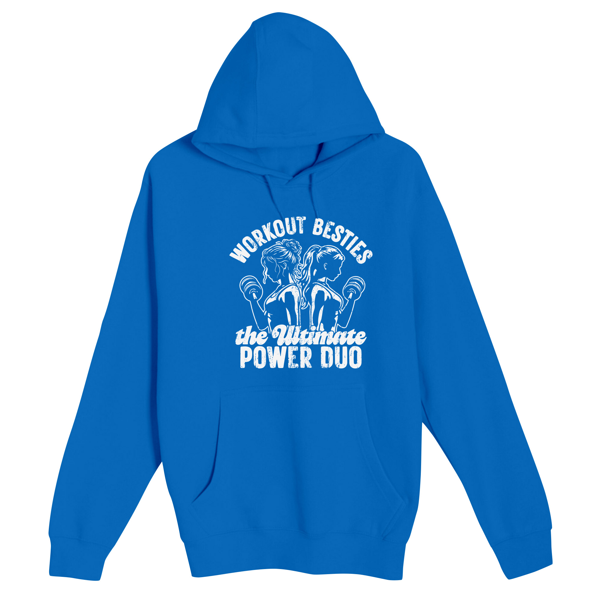 Unisex Small True Royal Pullover Hooded Sweatshirt