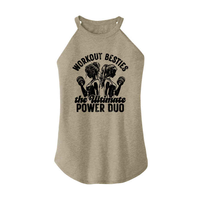 Womens X-Small Sand Rocker Tank Top