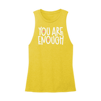 Womens X-Small Yellow Muscle Tank