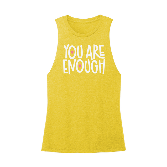 Womens X-Small Yellow Muscle Tank