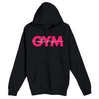 Unisex Small Black Pullover Hooded Sweatshirt