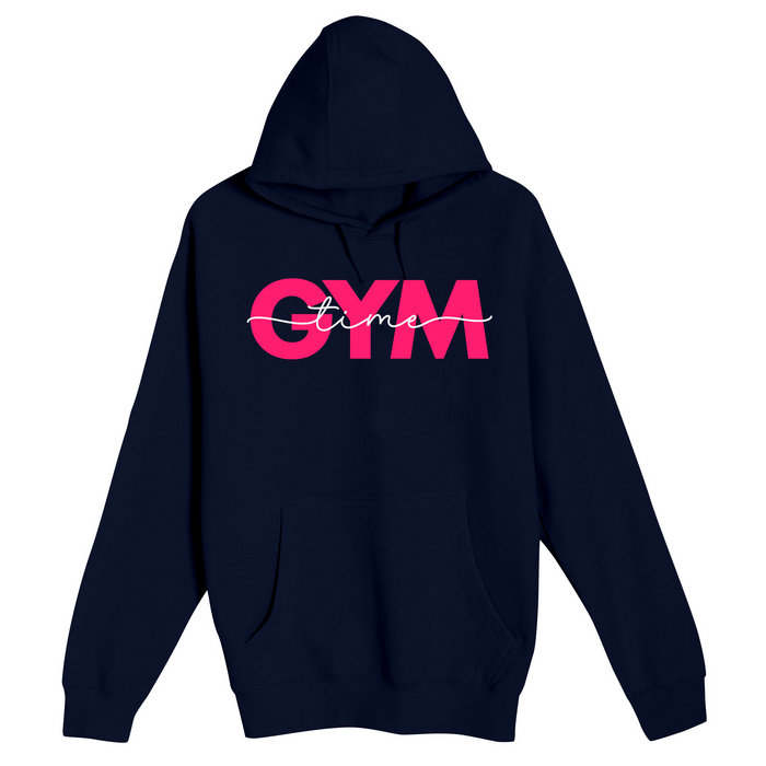 Unisex Small Navy Pullover Hooded Sweatshirt