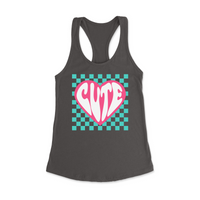 Womens X-Small Dark Grey Style_Tank Top