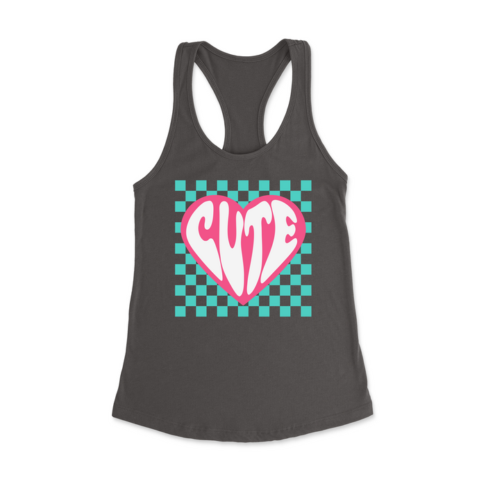 Womens X-Small Dark Grey Style_Tank Top