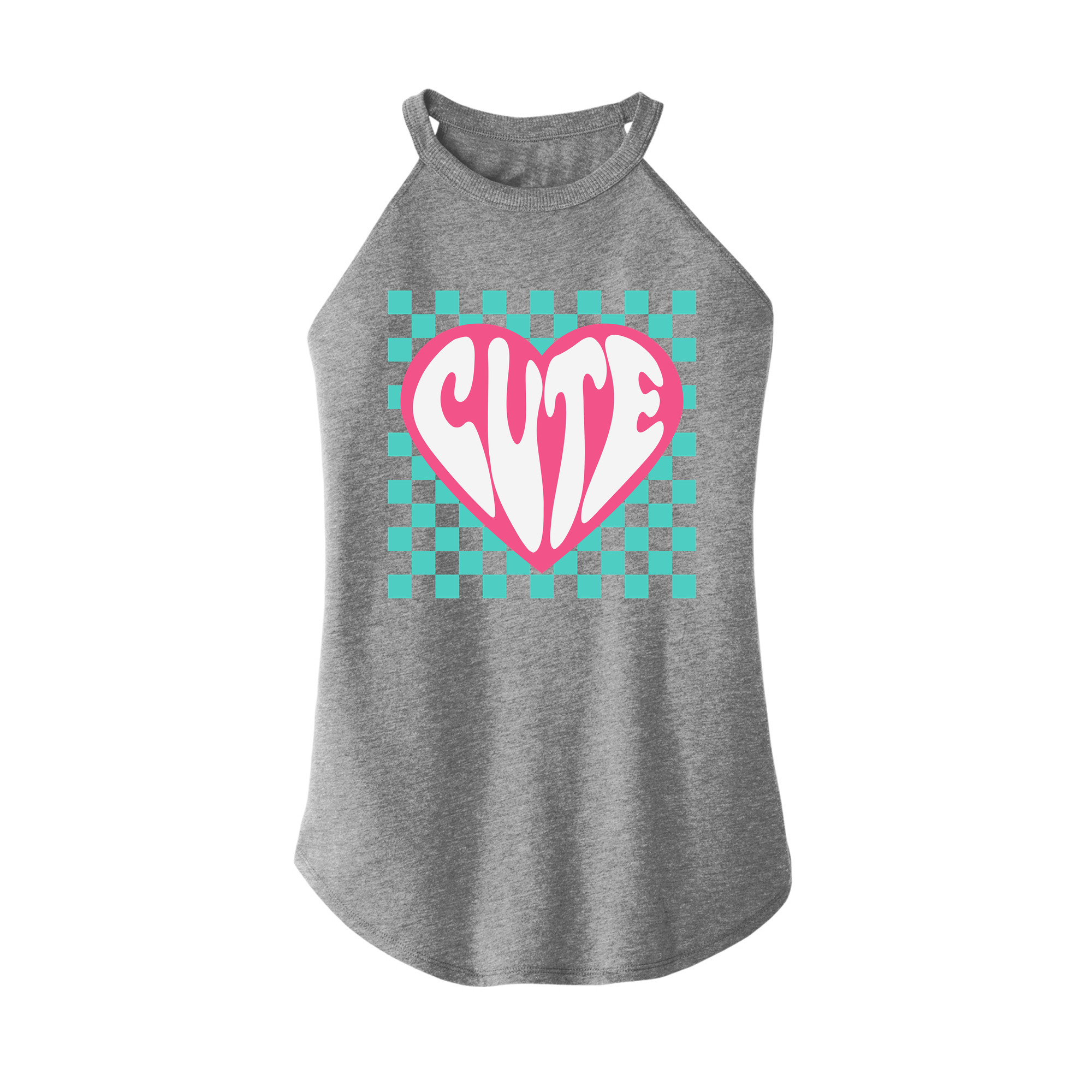 Womens X-Small Grey Rocker Tank Top