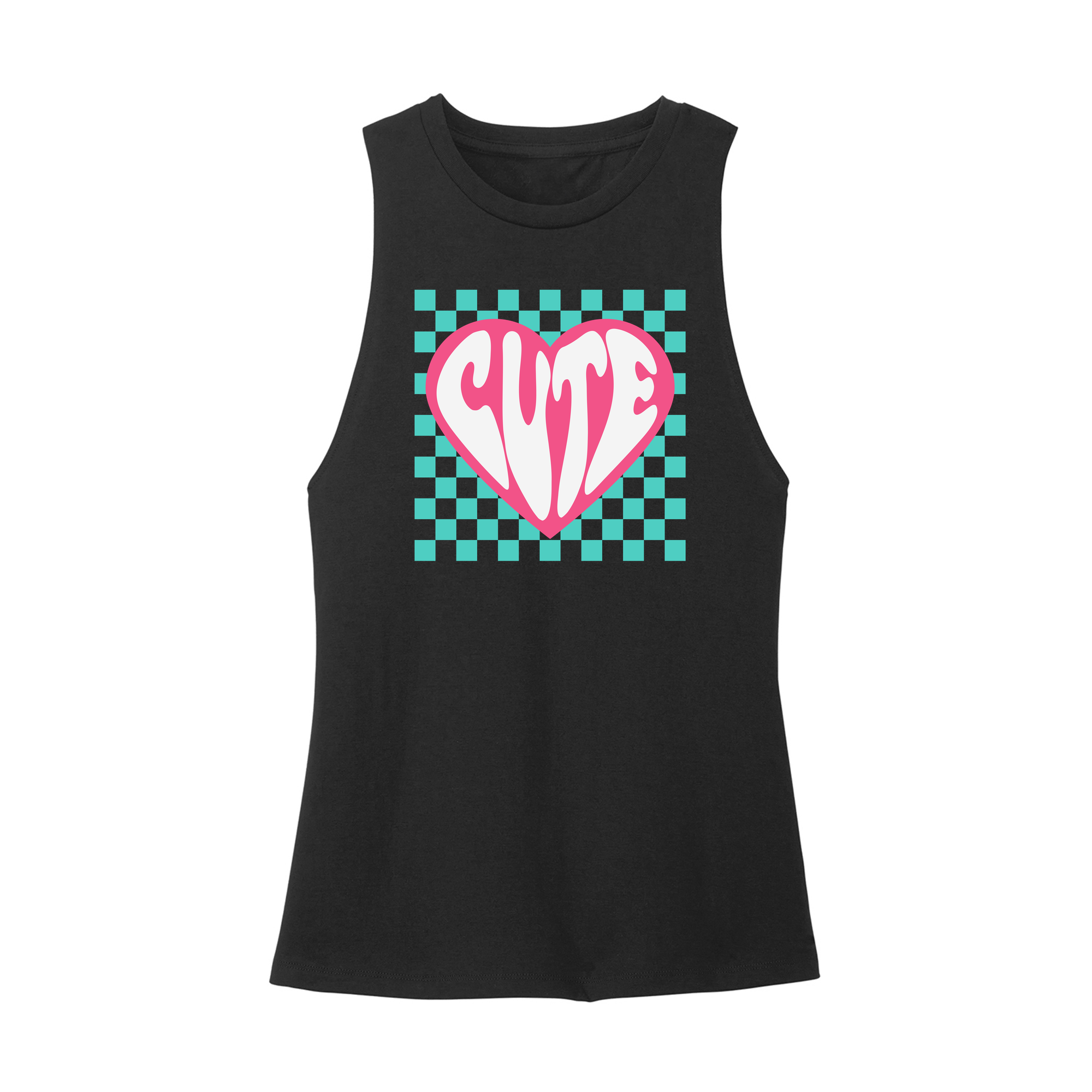 Womens X-Small Black Muscle Tank