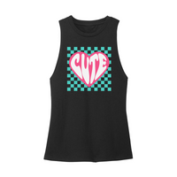 Womens X-Small Black Muscle Tank