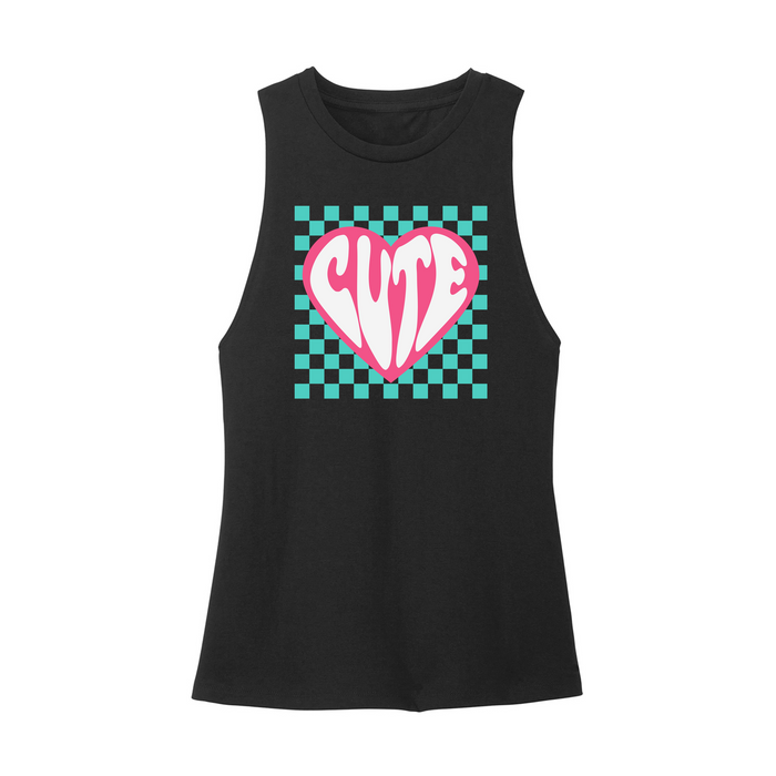 Womens X-Small Black Muscle Tank