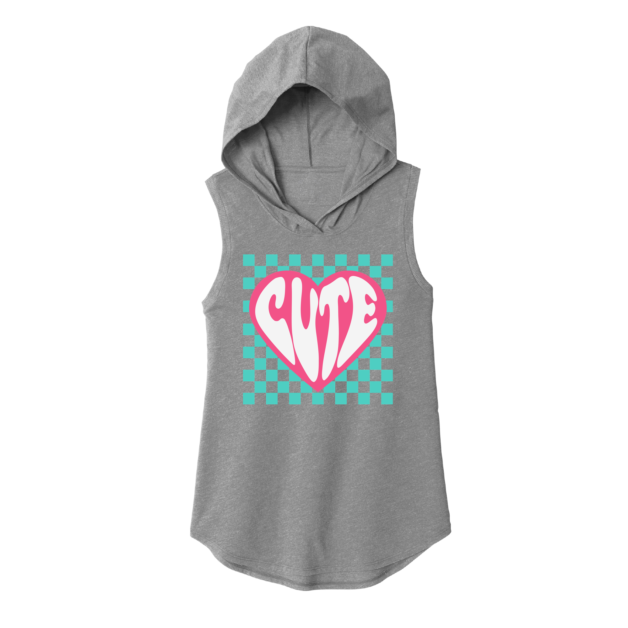 Womens Small Heather Gray Hoodie