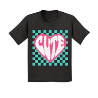 Kids Small Charcoal Style_T-Shirt