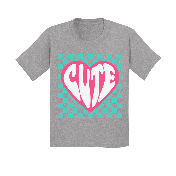 Kids Small Dark Heather Gray Style_T-Shirt