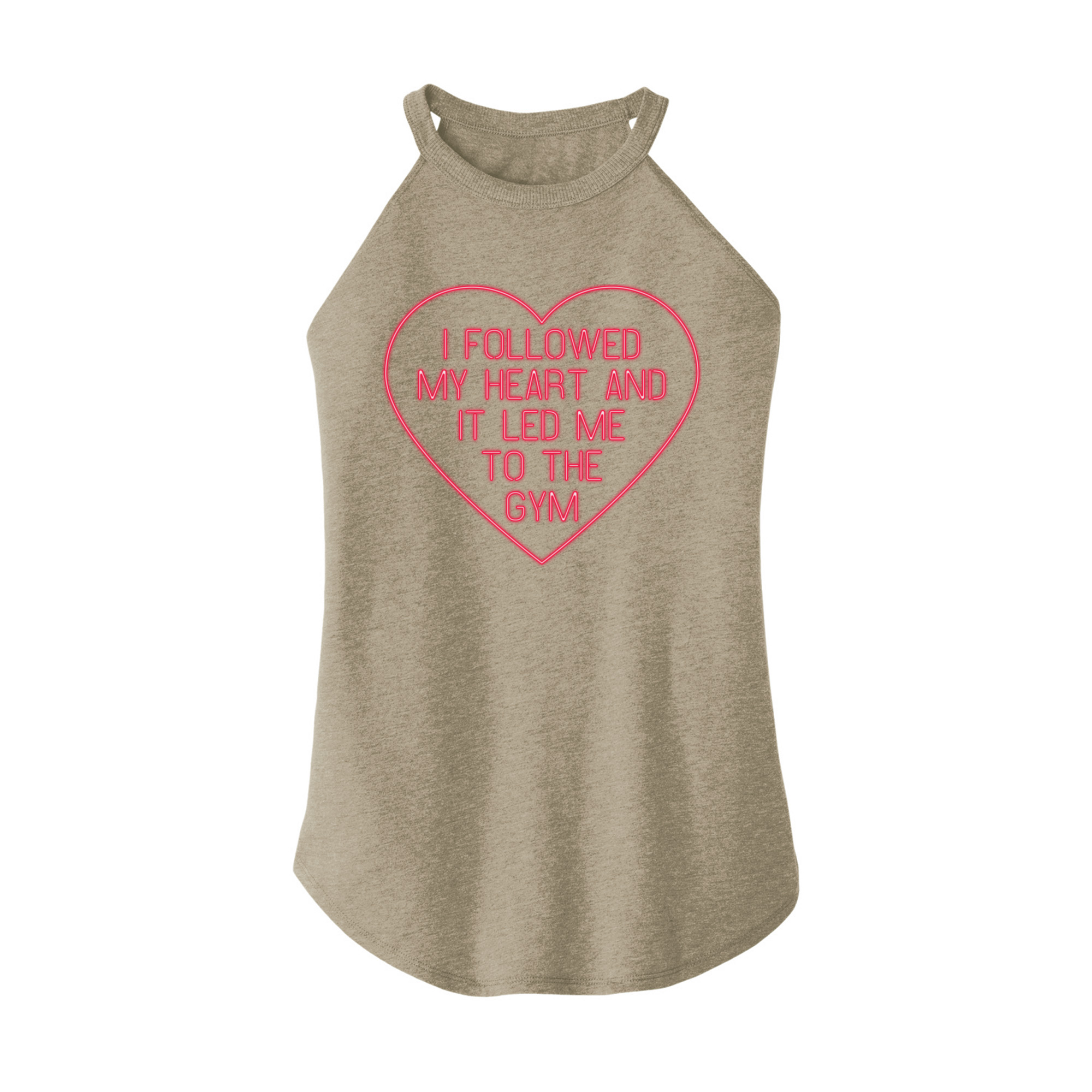 Womens X-Small Sand Rocker Tank Top