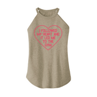 Womens X-Small Sand Rocker Tank Top