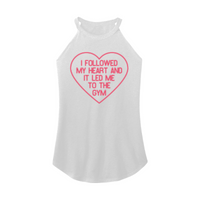 Womens X-Small White Rocker Tank Top