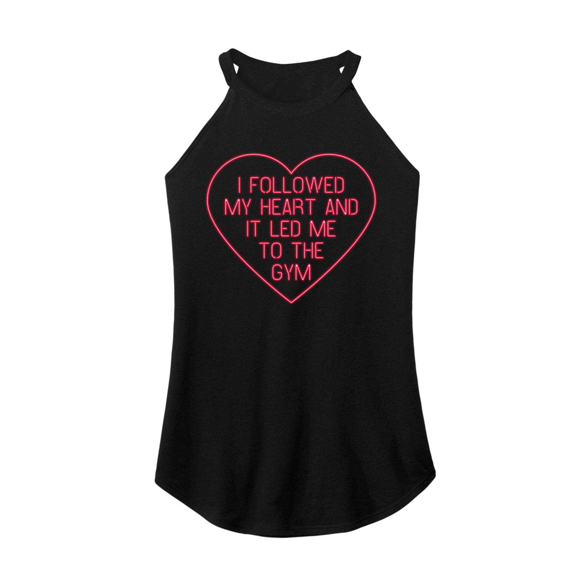 Womens X-Small Black Rocker Tank Top