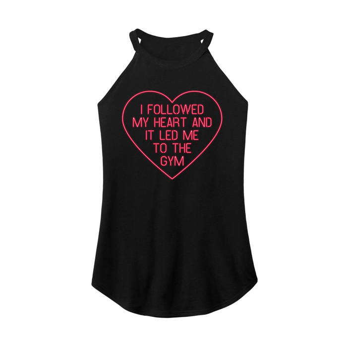 Womens X-Small Black Rocker Tank Top