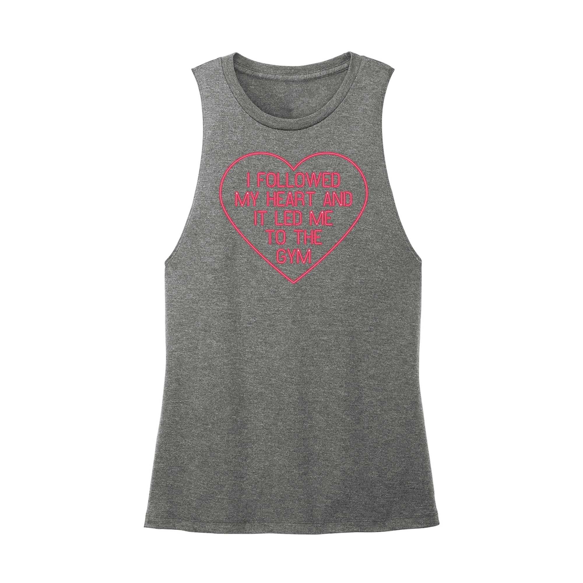 Womens X-Small Dark Gray Muscle Tank