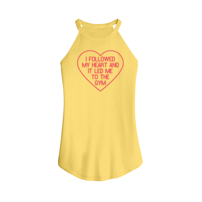 Womens X-Small Yellow Tank Top