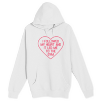 Unisex Small White Pullover Hooded Sweatshirt