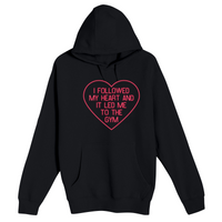 Unisex Small Black Pullover Hooded Sweatshirt