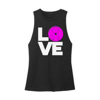 Womens X-Small Black Muscle Tank