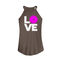 Womens X-Small Brown Tank Top